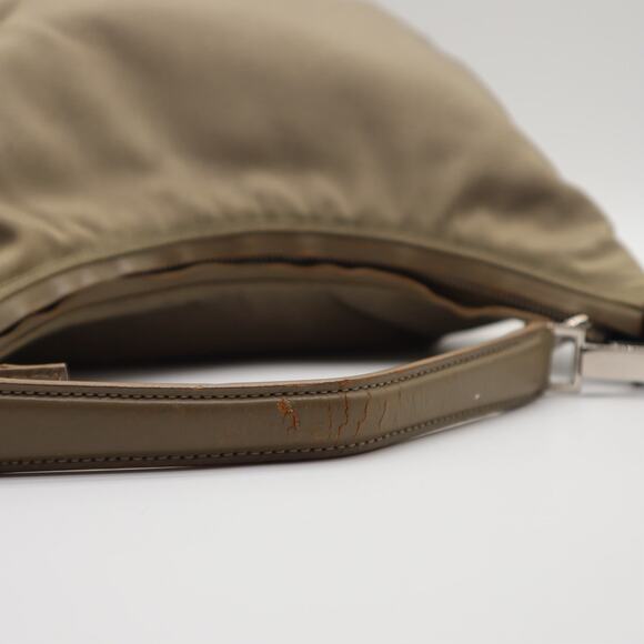 Gucci Nylon Canvas Olive Green Hobo Shoulder Bag - Picture 9 of 11